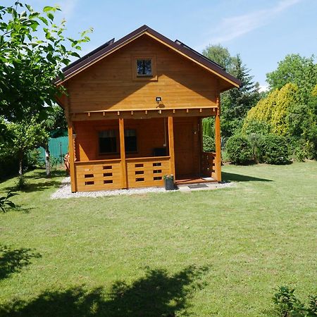 Domek Letniskowy Drewniany Nad Jeziorem Strzeszowskim Nowy Екстер'єр фото
