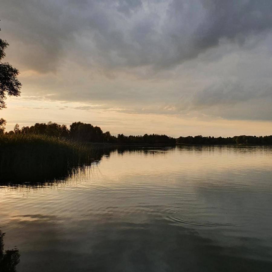 Domek Letniskowy Drewniany Nad Jeziorem Strzeszowskim Nowy Екстер'єр фото