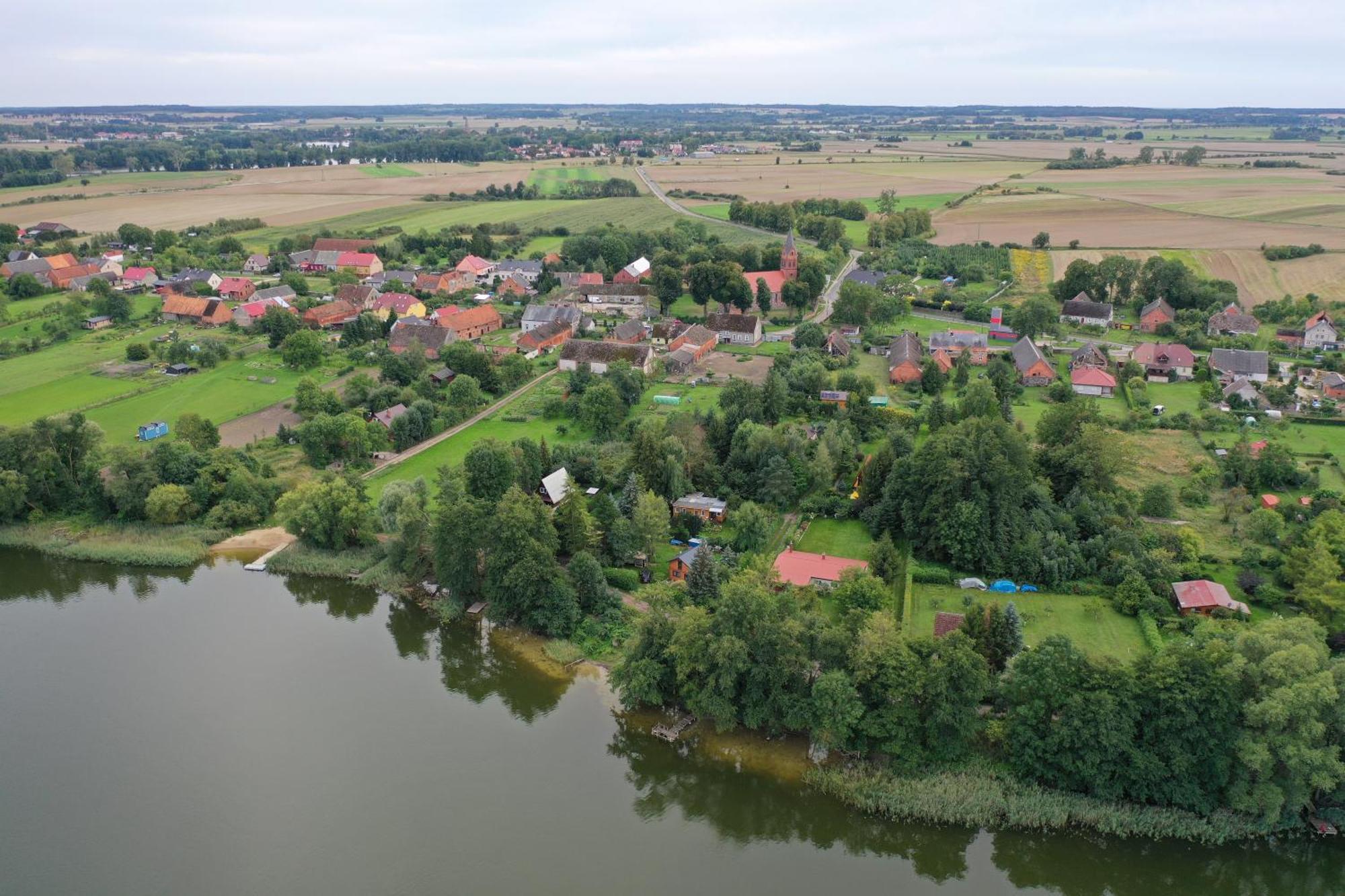 Domek Letniskowy Drewniany Nad Jeziorem Strzeszowskim Nowy Екстер'єр фото